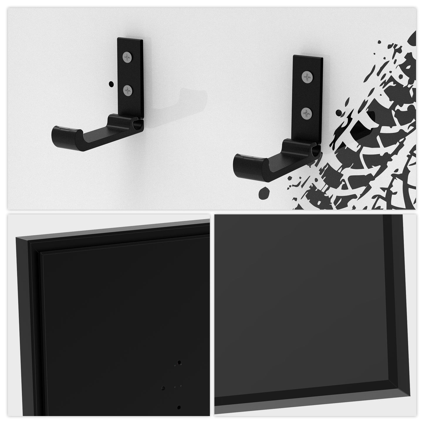 Display Wall Mount for Lego 42096 Technic Porsche 911 RSR Race Car (Lego set Not Included)