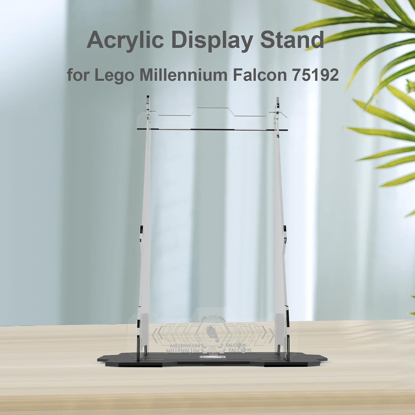 Acrylic Display Stand for Lego 75192 Star Wars Ultimate Millennium Falcon (Lego set not included).