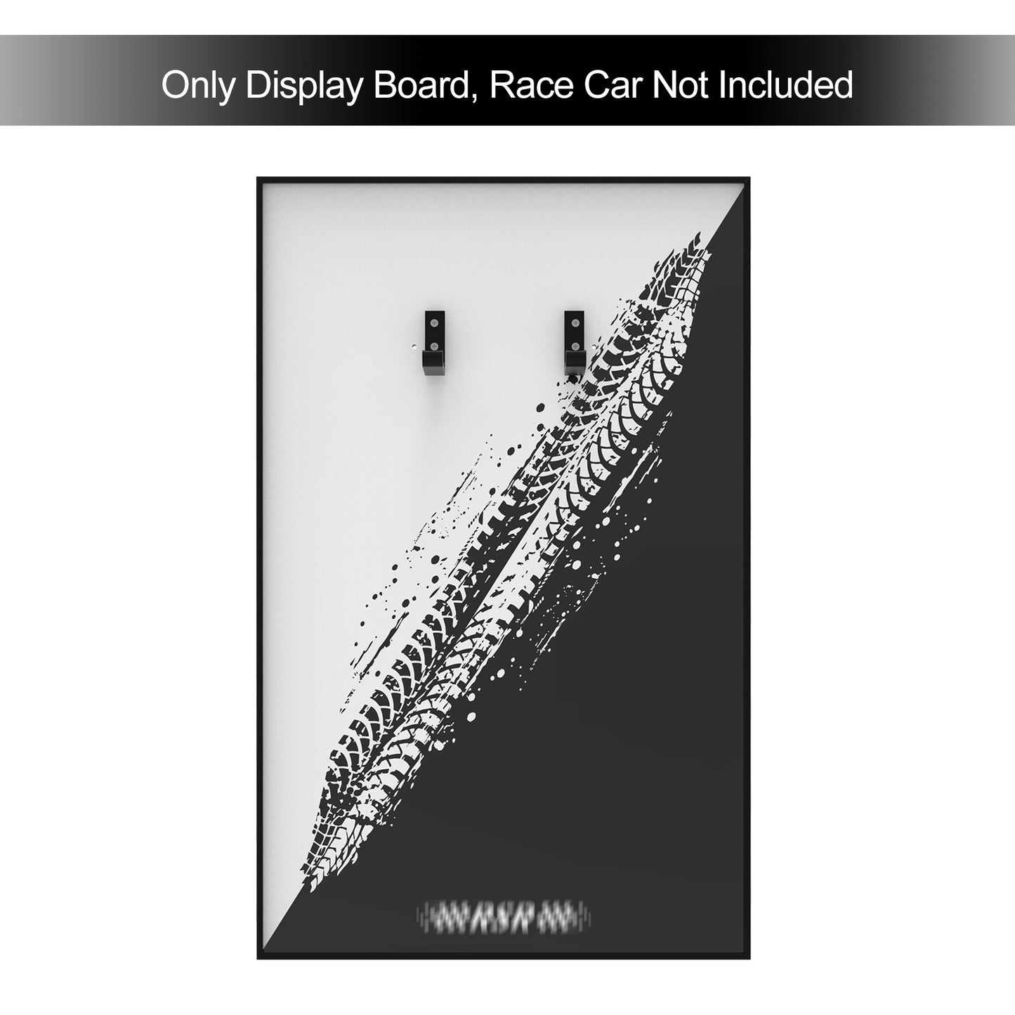 Display Wall Mount for Lego 42096 Technic Porsche 911 RSR Race Car (Lego set Not Included)
