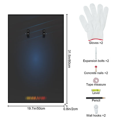 Acrylic Display Wall Mount for Lego 42206 Technic Oracle Red Bull Racing RB20 F1 Car (Lego set Not Included)
