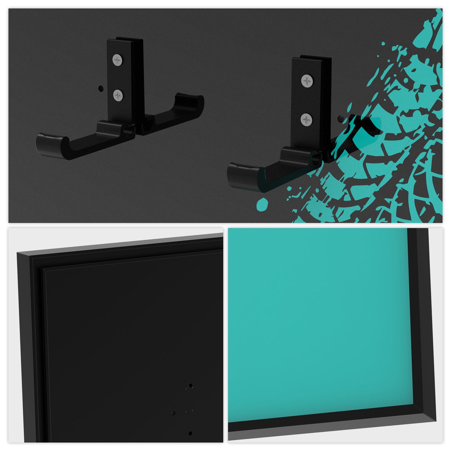 Display Wall Mount for Lego 42171 Technic Mercedes-AMG W14 E Performance F1 Car (Lego set Not Included)