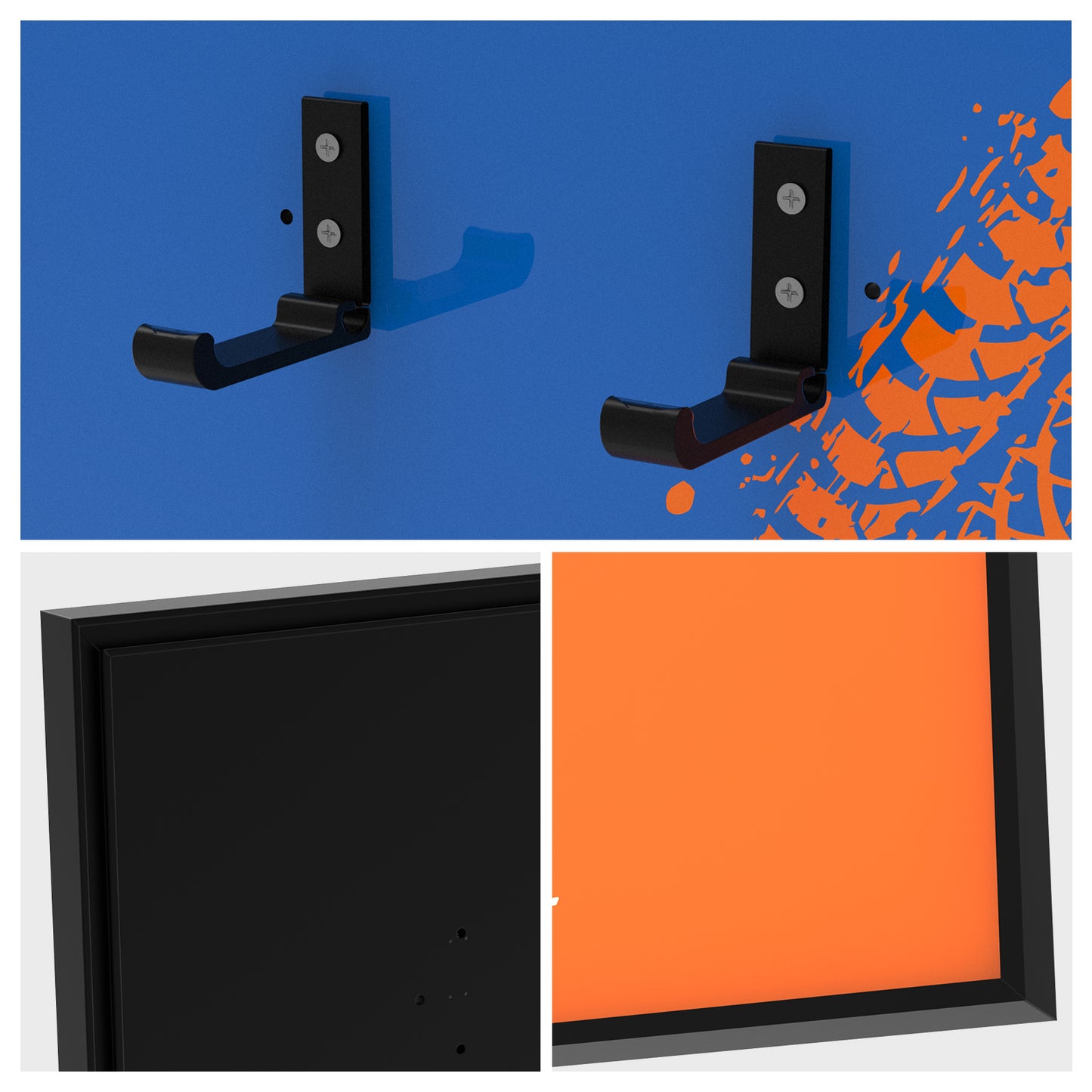 Display Wall Mount for Lego 42141 Technic McLaren F1 Car (Lego Set Not Included)