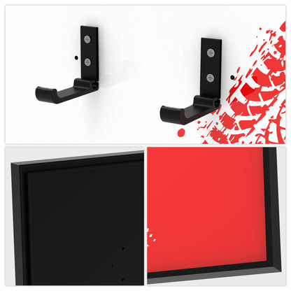 Display Wall Mount for  Lego 42125 Technic Ferrari 488 GTE “AF Corse #51” Race Car (Lego Set Not Included)